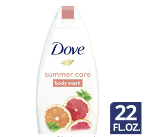 Dove Liquid Body Wash for a Natural Glow Summer Care;  22 oz