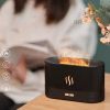 Upgraded Flame Diffuser DQ701A 180ml Aromatherapy Oil Diffuser Ultrasonic Cool Mist Diffuser with Waterless Auto Shut-Off Protection; 5 Color Flame Li